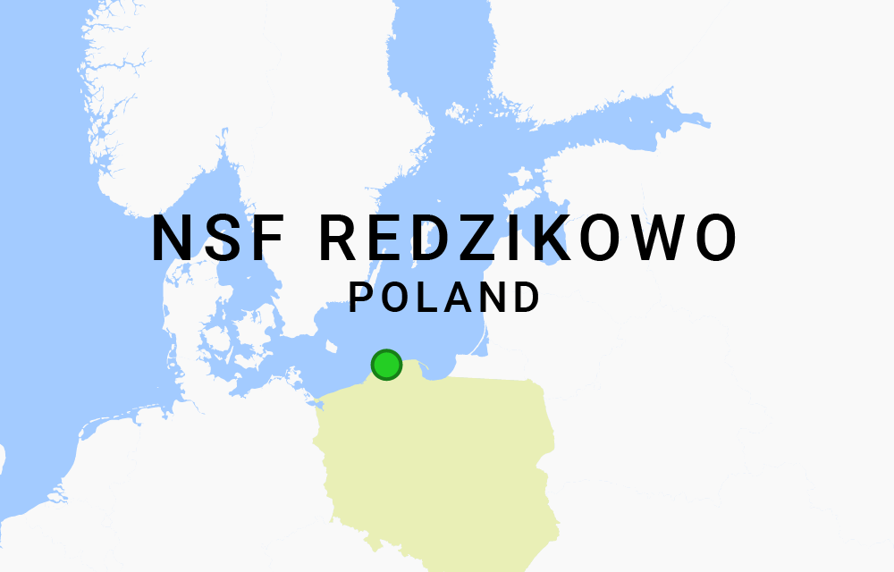 NSF Redzikowo, Poland map location
